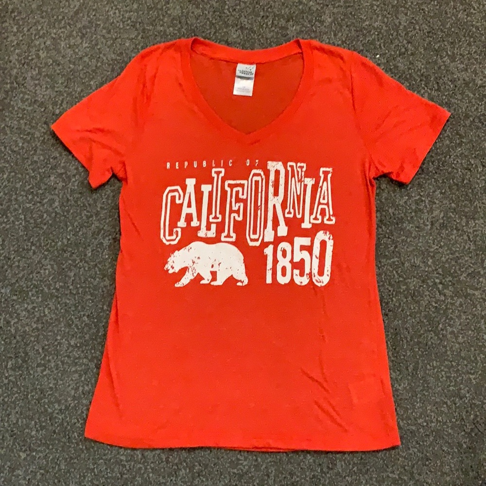 California v-neck